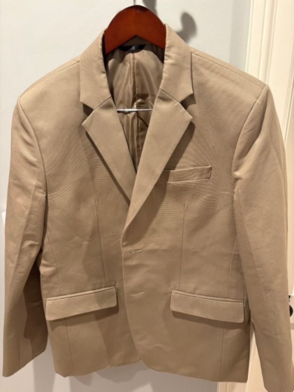 Men's Tan Suit